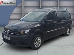 Svart Begagnad 2017 VW Caddy Maxi Minibuss | 109 900 kr (Marknadspris)