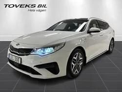 Vit Begagnad 2022 Kia Optima Hybrid 2 Sedan | 209 900 kr (Marknadspris)