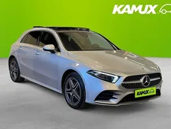 Silver (grå) Begagnad 2021 Mercedes A250 AMG line Halvkombi | 304 900 kr (Marknadspris)