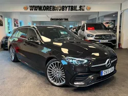 Svart Begagnad 2024 Mercedes C220 AMG Kombi | 469 900 kr (Bra pris)