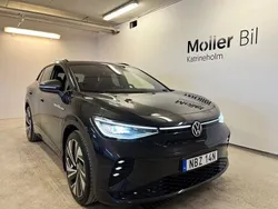 Mörkgrå (mangan grey metallic blac) Begagnad 2022 VW ID.4 GTX SUV | 384 000 kr (Bra pris)