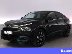Svart Begagnad 2022 Citroën e-C4 Exclusive Sedan | 249 900 kr (Marknadspris)