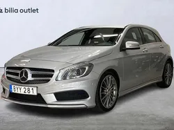 Silver Begagnad 2013 Mercedes A180 AMG Halvkombi | 134 900 kr (Marknadspris)