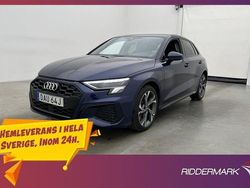 Blå Begagnad 2021 Audi A3 Sportback S-Line Halvkombi | 279 800 kr