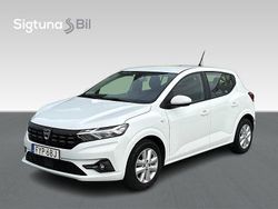 Vit Begagnad 2022 Dacia Sandero Halvkombi | 119 900 kr (Marknadspris)