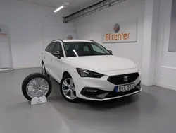 Vit Begagnad 2021 Seat Leon ST FR Kombi | 239 900 kr (Marknadspris)