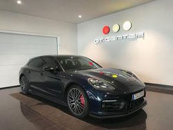 Night blue metallic/svart helläder Begagnad 2021 Porsche Panamera Sport Turismo Kombi | 869 900 kr