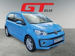 Blå Begagnad 2016 VW up! high up! Halvkombi | 69 900 kr (Marknadspris)
