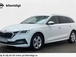 Vit Begagnad 2022 Skoda Octavia Style Kombi | 269 800 kr (Marknadspris)