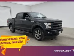 Svart Begagnad 2017 Ford F-150 Lariat Pickup | 419 800 kr