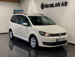 Vit Begagnad 2013 VW Touran Minibuss | 59 900 kr (Marknadspris)