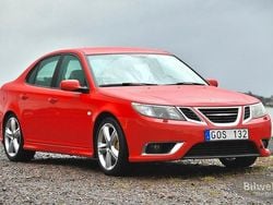 Röd Begagnad 2008 Saab 9-3 Aero Sedan | 80 000 kr (Marknadspris)