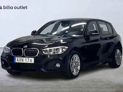 Svart Begagnad 2016 BMW 116 Halvkombi | 129 900 kr (Marknadspris)