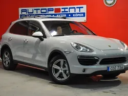 Svart (svartmetallic) Begagnad 2014 Porsche Cayenne S Sport SUV | 307 800 kr (Bra pris)