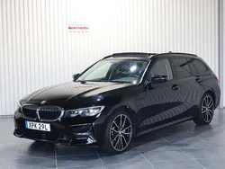 Svart Begagnad 2020 BMW 330e Sport Line Kombi | 309 900 kr (Marknadspris)