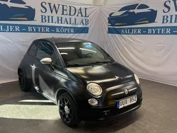 Svart Begagnad 2011 Fiat 500 Halvkombi | 54 900 kr (Marknadspris)