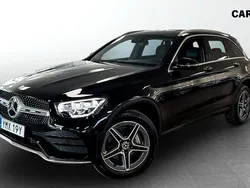 Svart (black) Begagnad 2022 Mercedes GLC300e AMG line SUV | 439 900 kr (Bra pris)