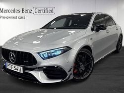 Silver Begagnad 2024 Mercedes A45 AMG AMG Halvkombi | 579 000 kr (Lite dyr)