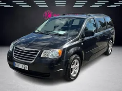 Svart Begagnad 2010 Chrysler Grand Voyager Minibuss | 38 900 kr (Bra pris)