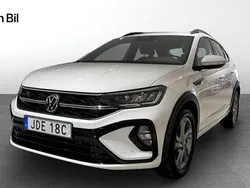 Vit Begagnad 2022 VW Taigo R-line SUV | 239 900 kr (Marknadspris)