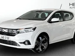 Snövit Ny 2025 Dacia Sandero Expression Halvkombi | 189 900 kr (Superpris)