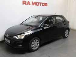 Svart Begagnad 2018 Hyundai i20 Comfort Halvkombi | 119 800 kr (Marknadspris)