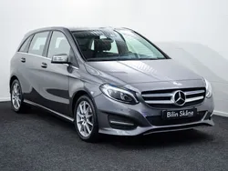 Mörkgrå (grå) Begagnad 2015 Mercedes B220 Urban Minibuss | 179 900 kr