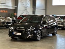 Svart Begagnad 2014 Peugeot 308 Allure Kombi | 74 900 kr (Marknadspris)