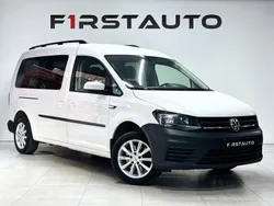 Vit Begagnad 2018 VW Caddy Maxi Life Life Minibuss | 154 900 kr (Lite dyr)