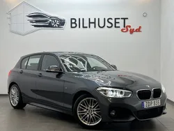 Grå Begagnad 2018 BMW 118 M Sport Halvkombi | 168 500 kr (Marknadspris)