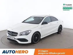 Vit Begagnad 2017 Mercedes CLA200 AMG line Sportkupé | 192 000 kr (Lite dyr)