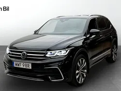 Svart Begagnad 2021 VW Tiguan Allspace R-line SUV | 319 900 kr (Marknadspris)