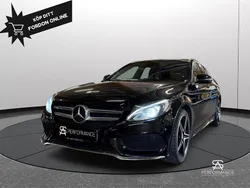Svart Begagnad 2016 Mercedes C180 AMG Kombi | 189 000 kr (Marknadspris)