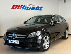 Svart Begagnad 2019 Mercedes C200 Avantgarde Kombi | 249 900 kr (Marknadspris)
