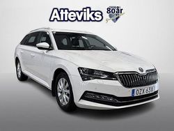 Vit Begagnad 2021 Skoda Superb Kombi | 258 900 kr (Bra pris)