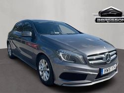 Mörkgrå Begagnad 2015 Mercedes A200 AMG line Halvkombi | 154 900 kr (Marknadspris)