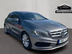 Mörkgrå Begagnad 2015 Mercedes A200 AMG line Halvkombi | 154 900 kr (Bra pris)