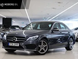 Mörkgrå Begagnad 2015 Mercedes C250 AMG line Sedan | 179 900 kr (Marknadspris)
