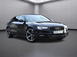 Svart Begagnad 2016 Audi A5 Sportback Sport Halvkombi | 194 900 kr (Marknadspris)