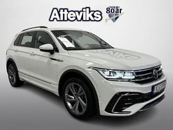 Vit Begagnad 2021 VW Tiguan R-line SUV | 399 500 kr (Dyr)