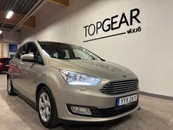 Grå Begagnad 2017 Ford C-MAX Titanium Minibuss | 89 900 kr (Marknadspris)