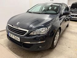Mörkgrå (grå) Begagnad 2017 Peugeot 308 Active Kombi | 89 500 kr (Bra pris)
