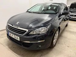Mörkgrå (grå) Begagnad 2017 Peugeot 308 Active Kombi | 99 500 kr (Marknadspris)