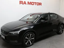 Svart Begagnad 2021 Polestar 2 Long Range Single Motor Sedan | 299 800 kr (Marknadspris)