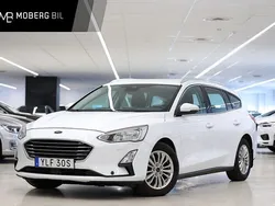 Vit Begagnad 2019 Ford Focus Titanium Kombi | 139 900 kr (Marknadspris)