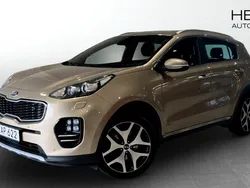Gul (gold) Begagnad 2017 Kia Sportage GT-Line SUV | 159 900 kr (Marknadspris)