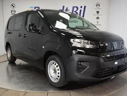 Svart Ny 2025 Peugeot Partner Minibuss | 361 875 kr