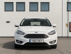Vit Begagnad 2017 Ford Focus Titanium Kombi | 89 900 kr (Marknadspris)