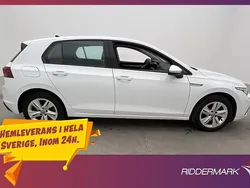 Vit Begagnad 2020 VW Golf VIII Edition Halvkombi | 239 900 kr (Marknadspris)