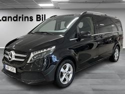 Svart Begagnad 2023 Mercedes V250 Avantgarde Minibuss | 699 900 kr (Dyr)